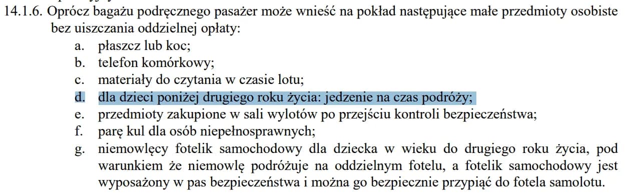 Czy w bagażu podręcznym można mieć jedzenie? Ograniczenia i zasady