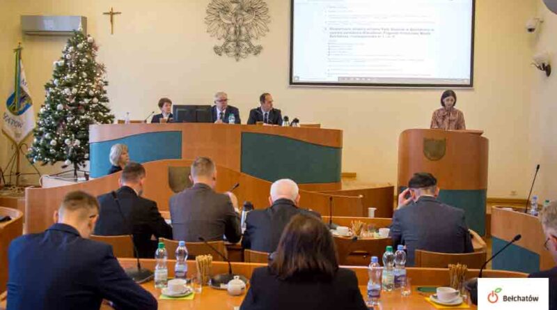 sala herbowa w Bełchatowie