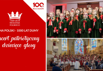 Bełchatów świętuje 1000 lat Królestwa Polskiego. Dziecięce chóry zaśpiewają patriotycznie